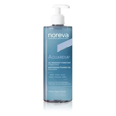 Noreva Aquareva Moisturizing Foaming Gel čisticí pěnivý gel 400 ml