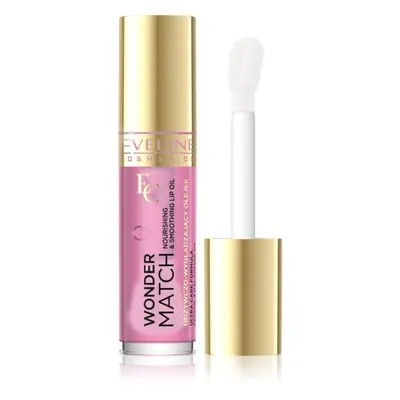 Eveline Cosmetics Wonder Match vyživující olej na rty odstín 02 Delicate Rose 5 ml