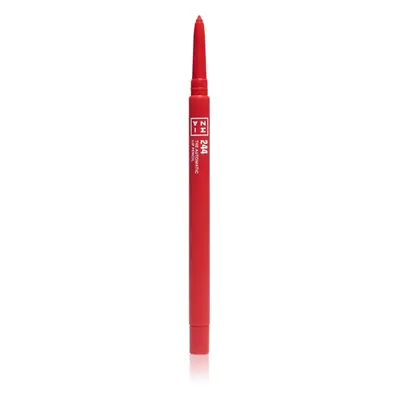 3INA The Automatic Lip Pencil konturovací tužka na rty odstín 244 - Classic red 0.26 g