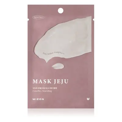 Mizon Joyful Time Jeju Camellia vyživující plátýnková maska s antioxidačním účinkem 23 g