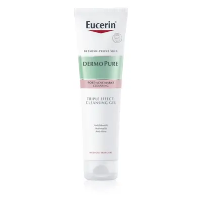 Eucerin DermoPure Triple Effect Cleansing Gel exfoliační čisticí gel s trojitým účinkem 150 ml