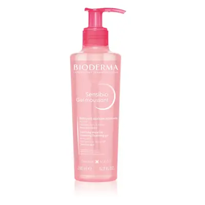 Bioderma Sensibio Gel Moussant jemný zklidňující čisticí a odličovací gel 200 ml