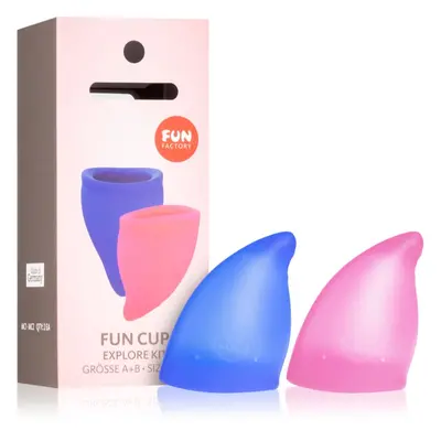 Fun Factory Fun Cup A + B menstruační kalíšek 2 ks