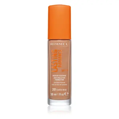 Rimmel Lasting Radiance rozjasňující make-up SPF 25 odstín 201 Classic Beige 30 ml