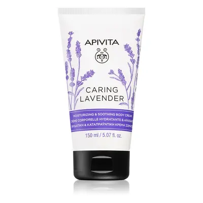 Apivita Caring Lavender Body Cream hydratační tělový krém 150 ml