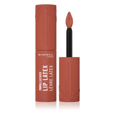 Rimmel Thrill Seeker Lip Latex tekutá rtěnka odstín 250 Honey Bun 6 ml