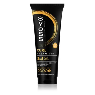 Syoss Curl Control stylingový krém pro definici vln s gelovou texturou 250 ml