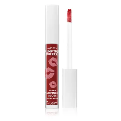 theBalm Plump Your Pucker Lip Gloss lesk na rty pro větší objem odstín Rodeo Show 2.7 ml