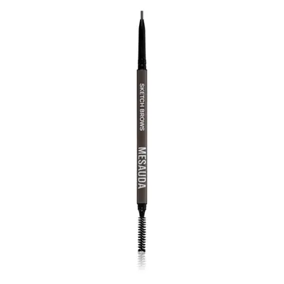 Mesauda Milano Sketch Brows automatická tužka na obočí s kartáčkem odstín 102 Brunette 0,09 g