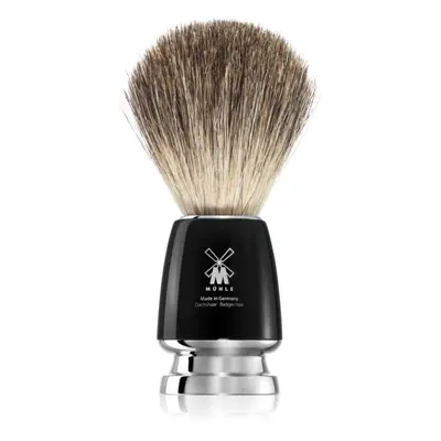 Mühle RYTMO Pure Badger štětka na holení z jezevčí srsti Black Resin 1 ks