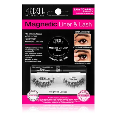 Ardell Magnetic Liner & Lash magnetické řasy na řasy typ Demi Wispies