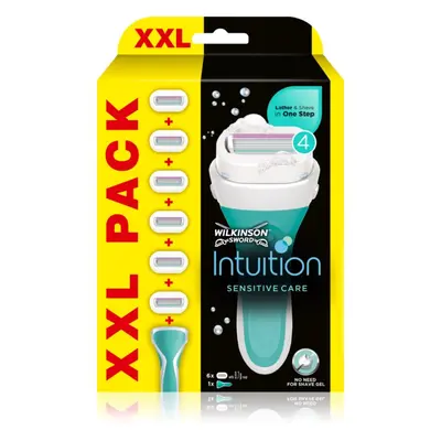 Wilkinson Sword Intuition Sensitive Care holicí strojek + náhradní hlavice 6 ks