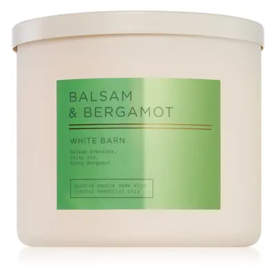 Bath & Body Works Balsam & Bergamot vonná svíčka 411 g