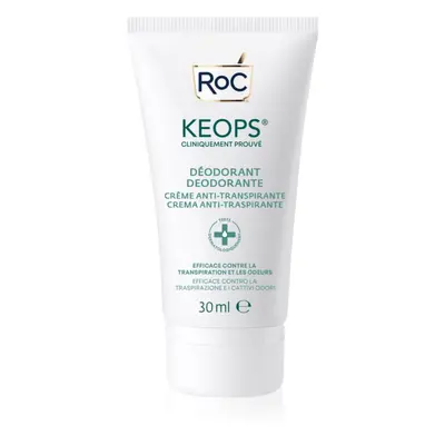 RoC Keops Deodorant Creama Anti-Traspirante krémový antiperspirant pro citlivou pokožku 30 ml