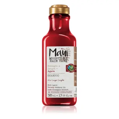 Maui Moisture Strength & Lenght + Agave posilující šampon pro chemicky ošetřené vlasy 385 ml