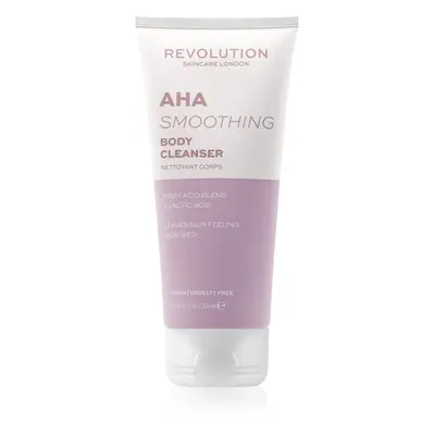 Revolution Skincare Body AHA (Smoothing) čisticí sprchový gel s AHA kyselinami 200 ml