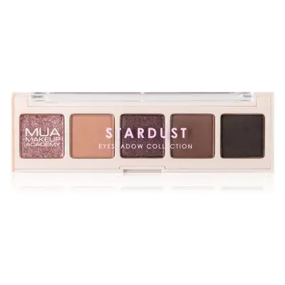 MUA Makeup Academy Professional 5 Shade Palette paletka očních stínů odstín Stardust 3,8 g