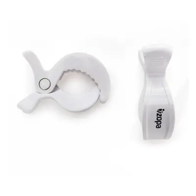 Zopa Multifunctional Stroller Clamps multifunkční klip White 2 ks