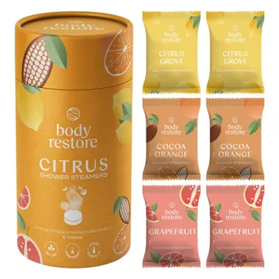 Body Restore Citrus tablety do sprchy 6 ks