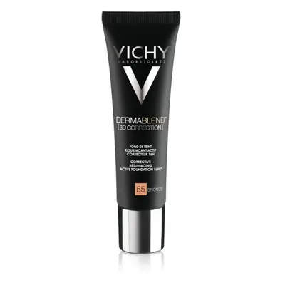 Vichy Dermablend 3D Correction korekční vyhlazující make-up SPF 25 odstín 55 Bronze 30 ml