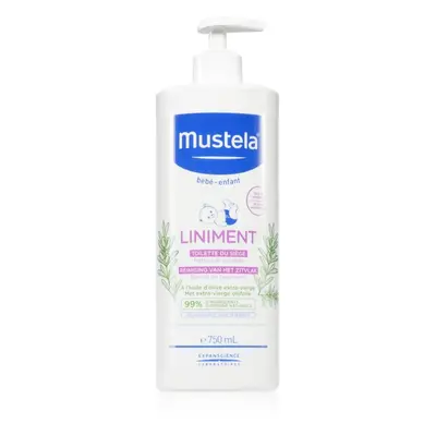 Mustela Bébé Liniment čisticí mléko pro děti od narození 750 ml