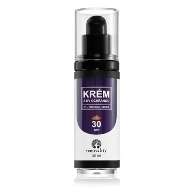 Renovality Minerální krém s UV ochranou pleťový krém SPF 30 30 ml