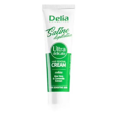 Delia Cosmetics Satine Depilation Ultra-Delicate depilační krém pro citlivou pokožku