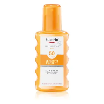 Eucerin Sun Dry Touch Oil Control transparentní ochranný sprej SPF 50 200 ml