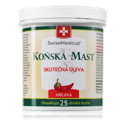 SwissMedicus Koňská mást hřejivá mast 500 ml