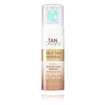 TanOrganic The Skincare Tan samoopalovací pěna odstín Medium Dark Bronze 120 ml