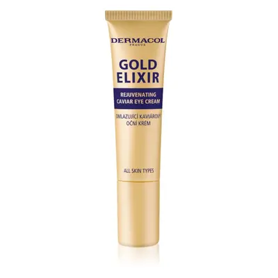 Dermacol Gold Elixir omlazující oční krém s kaviárem 15 ml