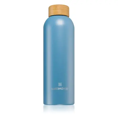 Waterdrop Thermo Steel nerezová láhev na vodu barva Turquoise Matt 600 ml