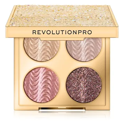 Revolution PRO Ultimate Eye Look paletka očních stínů odstín Sparkling Wine Crystal 3.2 g