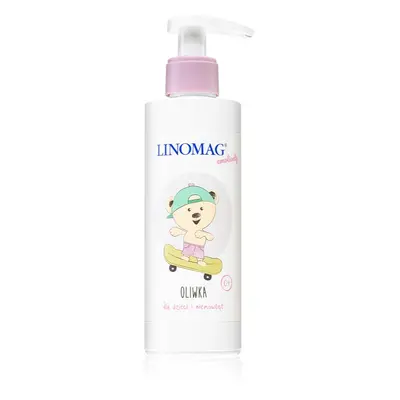 Linomag Emolienty Body Oil tělový olej pro děti od narození 200 ml