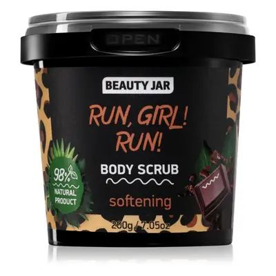 Beauty Jar Run, Girl! Run! vyhlazující tělový peeling s vitamínem E 200 g