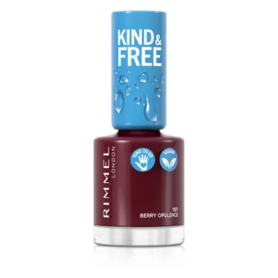 Rimmel Kind & Free lak na nehty odstín 157 Berry Opulence 8 ml