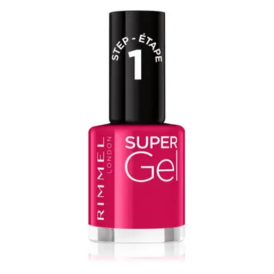 Rimmel Super Gel gelový lak na nehty bez užití UV/LED lampy odstín 026 Sun Fun Daze 12 ml