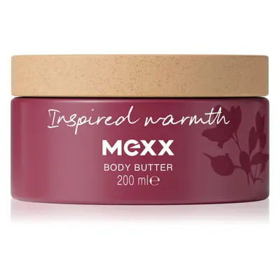 Mexx Inspired Warmth tělové máslo s parfemací 200 ml