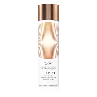 Sensai Silky Bronze Cooling Protective Suncare Spray ochranný sprej proti slunečnímu záření SPF 