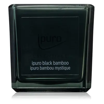 ipuro Essentials Black Bamboo vonná svíčka 125 g