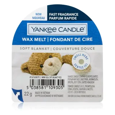 Yankee Candle Soft Blanket vosk do aromalampy 22 g