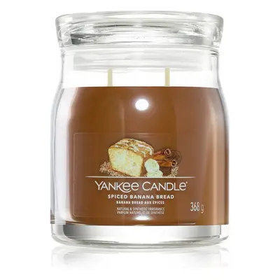 Yankee Candle Spiced Banana Bread vonná svíčka Signature 368 g