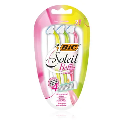 BIC Soleil Bella Colours jednorázová holítka pro ženy 3 ks