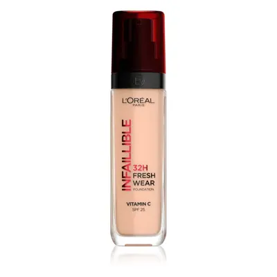 L’Oréal Paris Infaillible 32H Fresh Wear dlouhotrvající tekutý make-up odstín 145 Rose Beige 30 