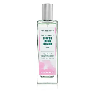 The Body Shop Glowing Cherry Blossom toaletní voda s vůní květin pro ženy 50 ml