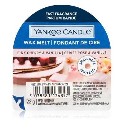 Yankee Candle Pink Cherry & Vanilla vosk do aromalampy 22 g