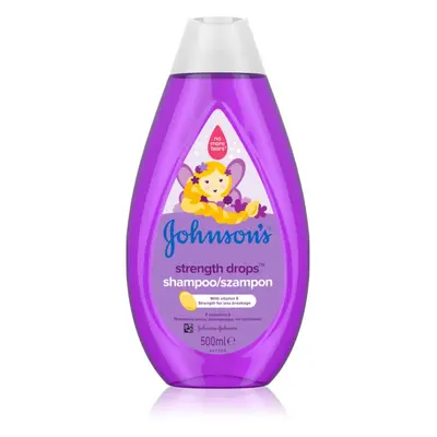 Johnson's® Strenght Drops posilující šampon pro děti 500 ml