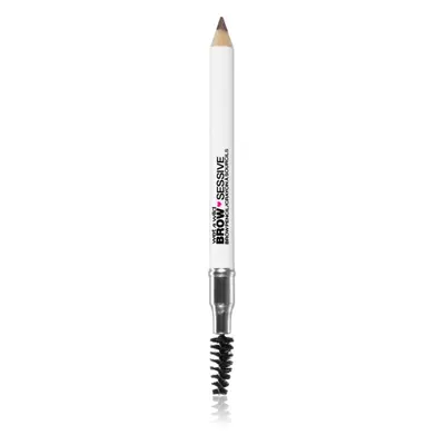 Wet n Wild Brow Sessive tužka na obočí s kartáčkem odstín Dark Brown 0,7 g