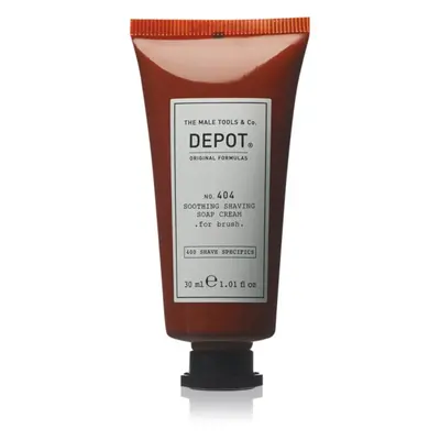 Depot No. 404 Soothing Shaving Soap Cream zklidňující krém na holení for brush 30 ml