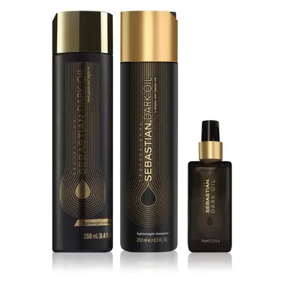 Sebastian Professional Dark Oil Set výhodné balení pro hydrataci a lesk